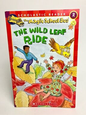 Vintage Magic School Bus The Wild Leaf Ride Book 2003 Educational Y2K Nostalgia